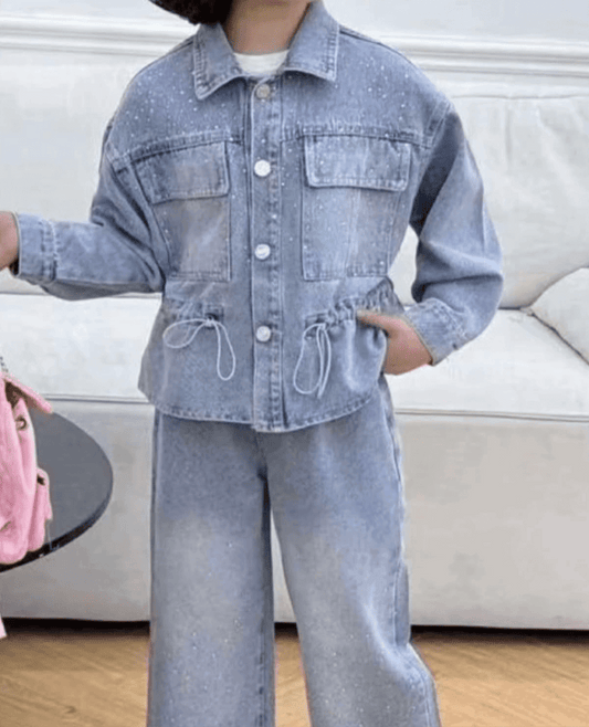 Jacheta și Blugi - 2 piese - Kids Magazin