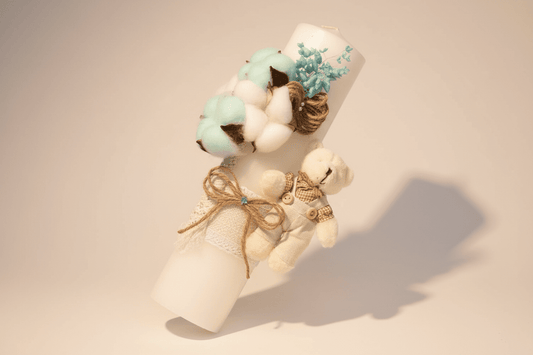 Lumânare Ursuleț în lanul de bumbac - Kids Magazin