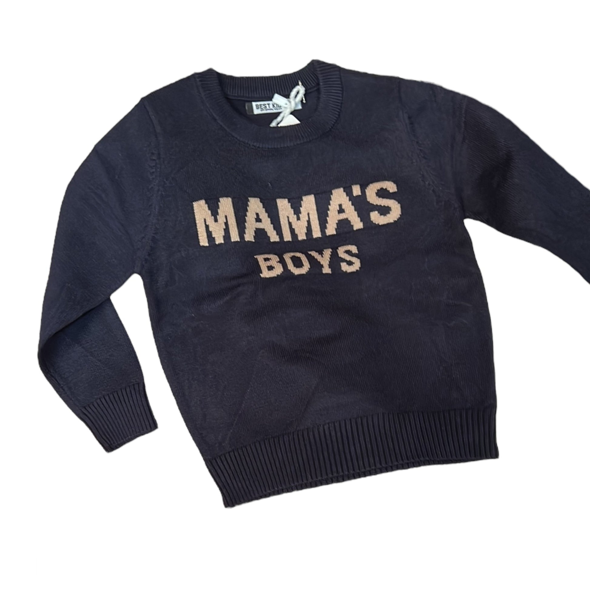 Pulover Mama’s Boys Navy - Kids Magazin