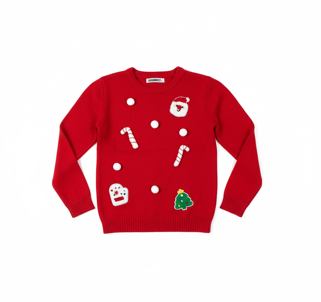 Pulover Moș Crăciun - Kids Magazin