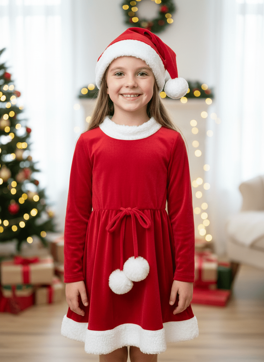 Rochie Craciunita - Kids Magazin