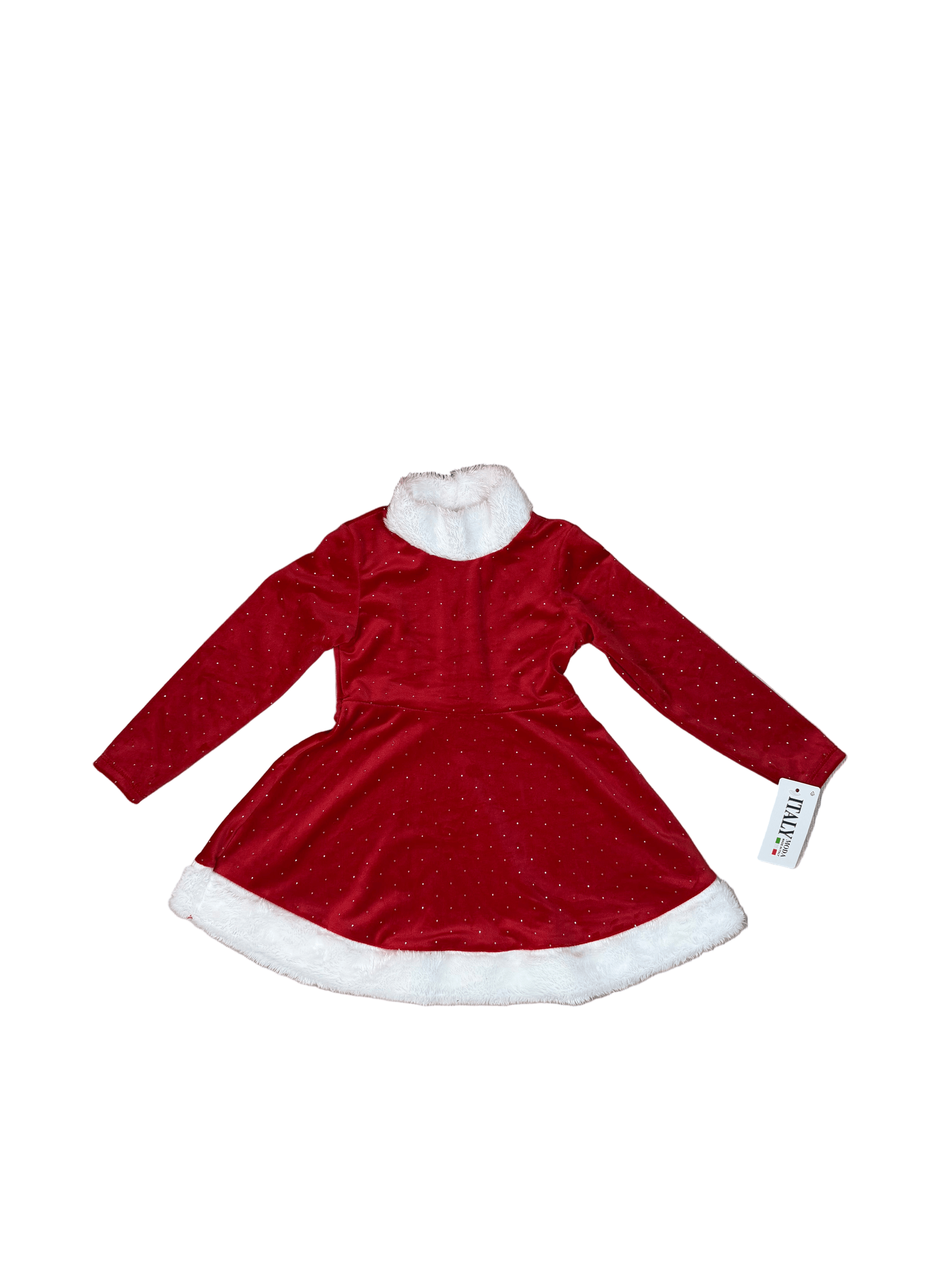 Rochie Craciunita cu capa - Kids Magazin