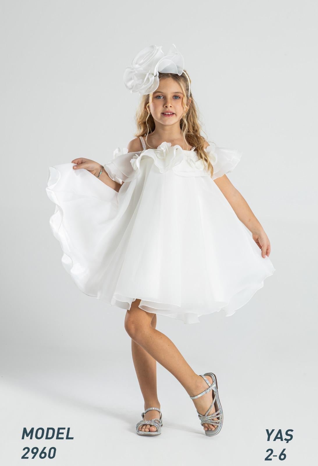 Rochie elegantă 2 - 6 ani 2960 - Kids Magazin