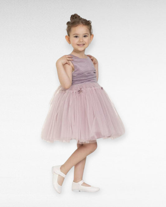 Rochie midi lila - Kids Magazin