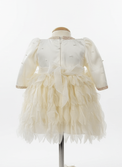 Rochiță elegantă crem - Kids Magazin