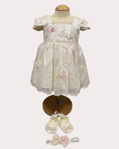 Rochita eleganta pentru bebelusi Ariana Crem - Kids Magazin