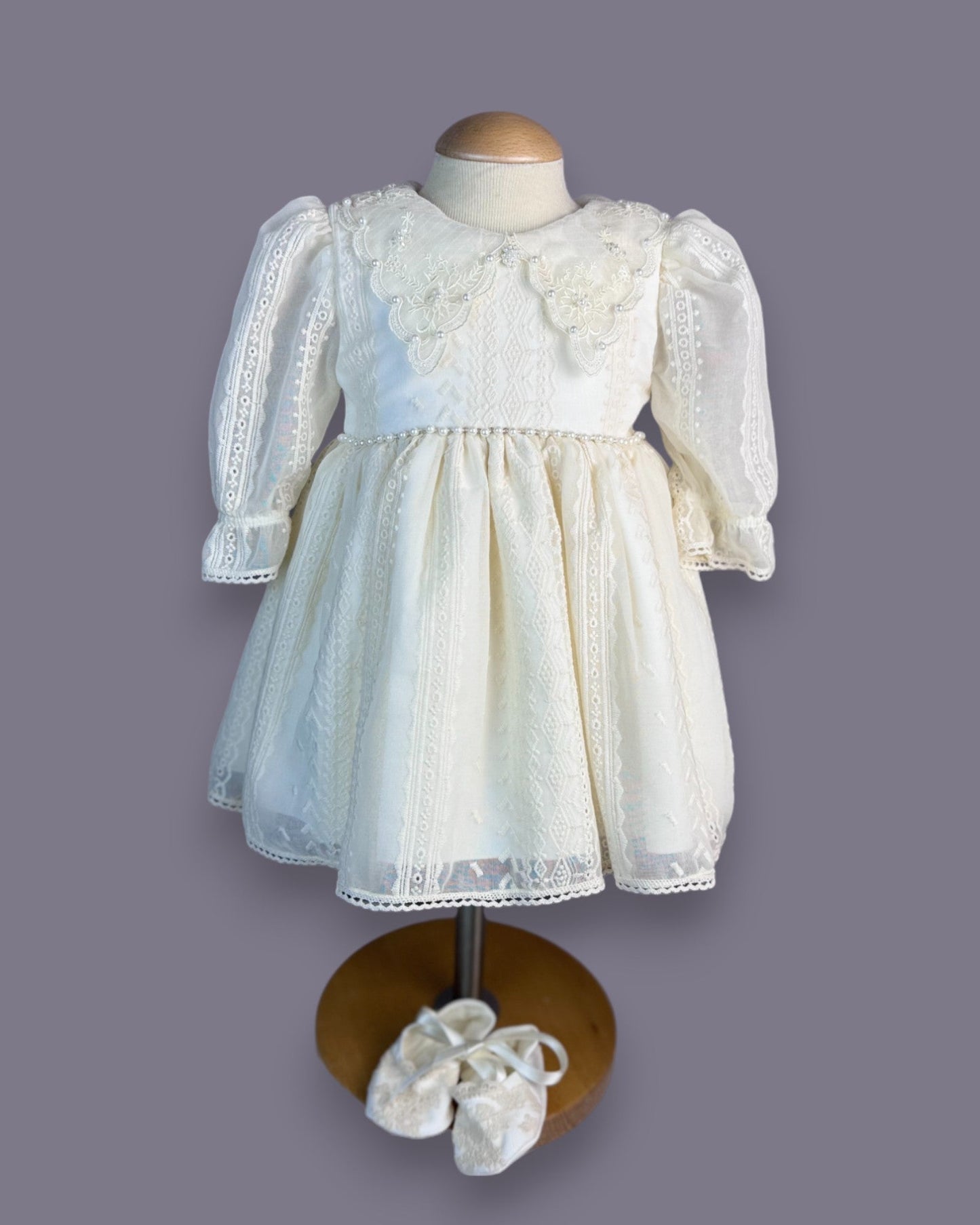 Rochita eleganta pentru bebelusi Carla Ivory - Kids Magazin