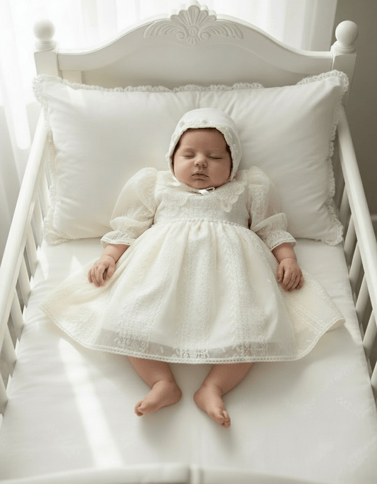 Rochita eleganta pentru bebelusi Carla Ivory - Kids Magazin