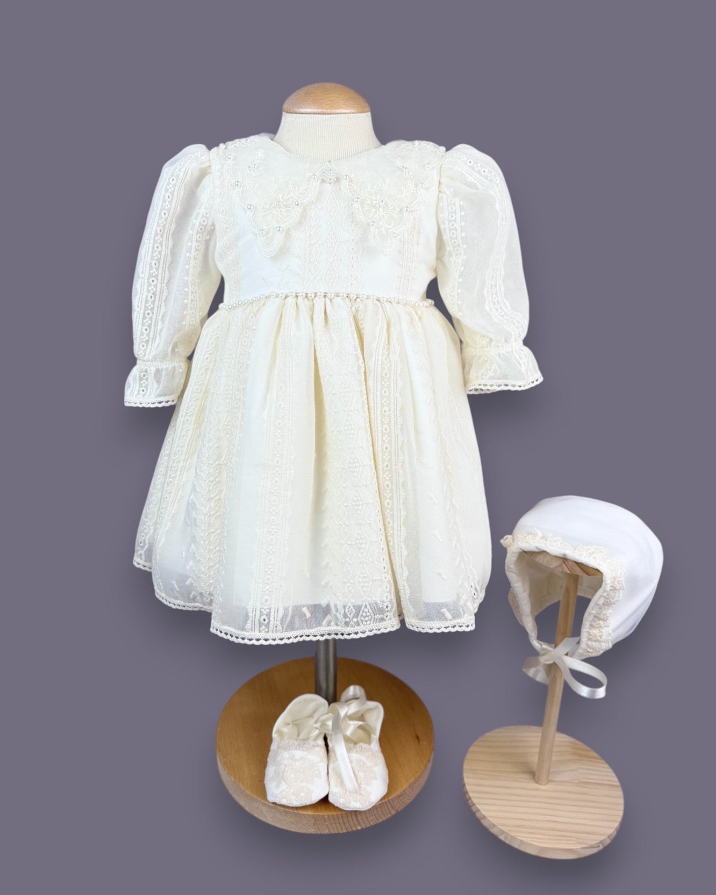 Rochita eleganta pentru bebelusi Carla Ivory - Kids Magazin