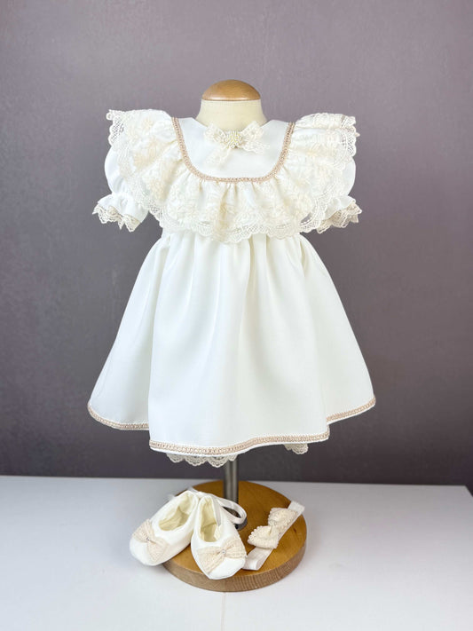 Rochita eleganta pentru bebelusi Ilona Ivory - Kids Magazin