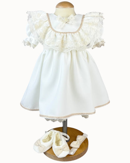 Rochita eleganta pentru bebelusi Ilona Ivory - Kids Magazin