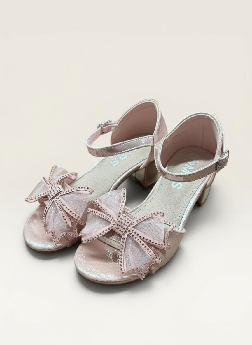 Sandale Fundita roz cu toc pentru copii R 2026 - Kids Magazin