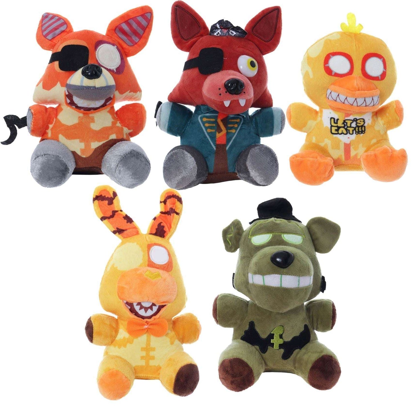 Set 4 jucarii de plus Five Nights at Freddy’s, dimensiune 20 cm (Copy) - Kids Magazin