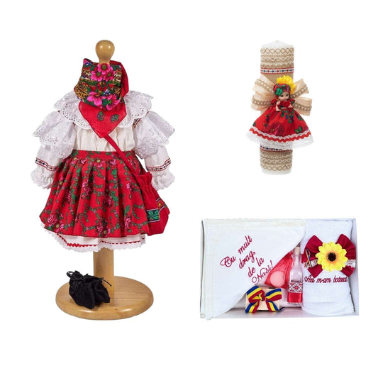 Set complet pentru botez Mandra Tarancuta - Kids Magazin