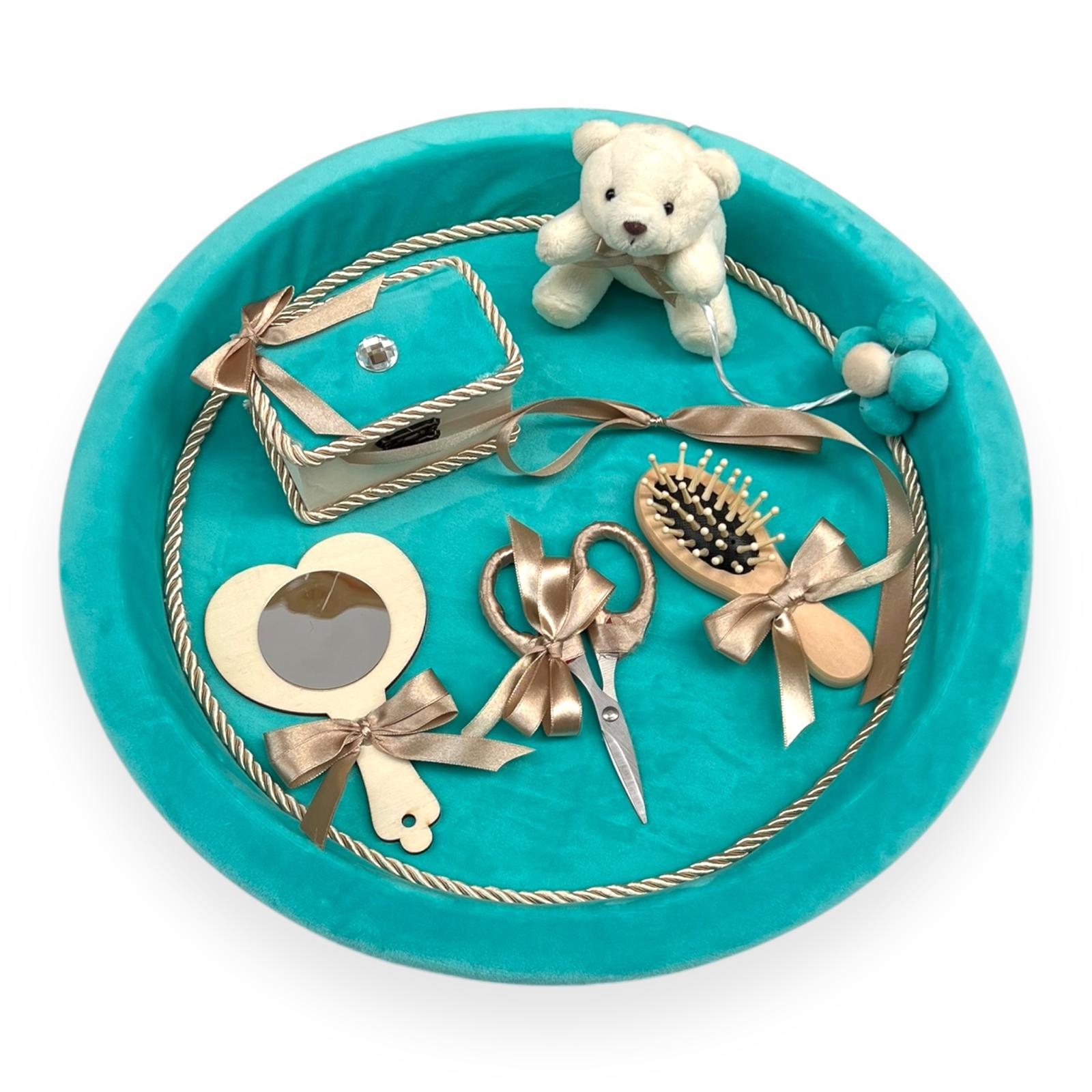 Tavita pentru mot Ursulet de Catifea Turqaz - Kids Magazin