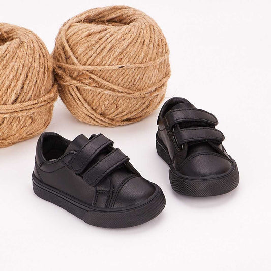 Tenesi casual impermeabili negri - Kids Magazin