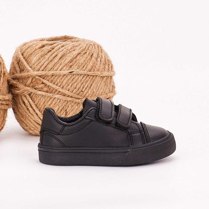 Tenesi casual impermeabili negri - Kids Magazin