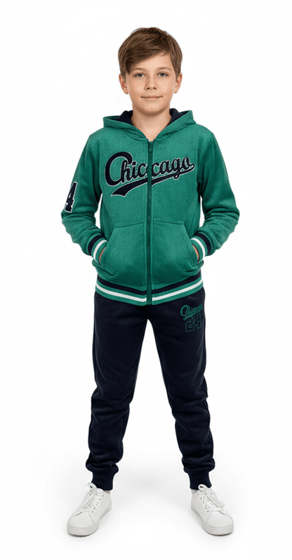Trening gros Chiccago verde - Kids Magazin