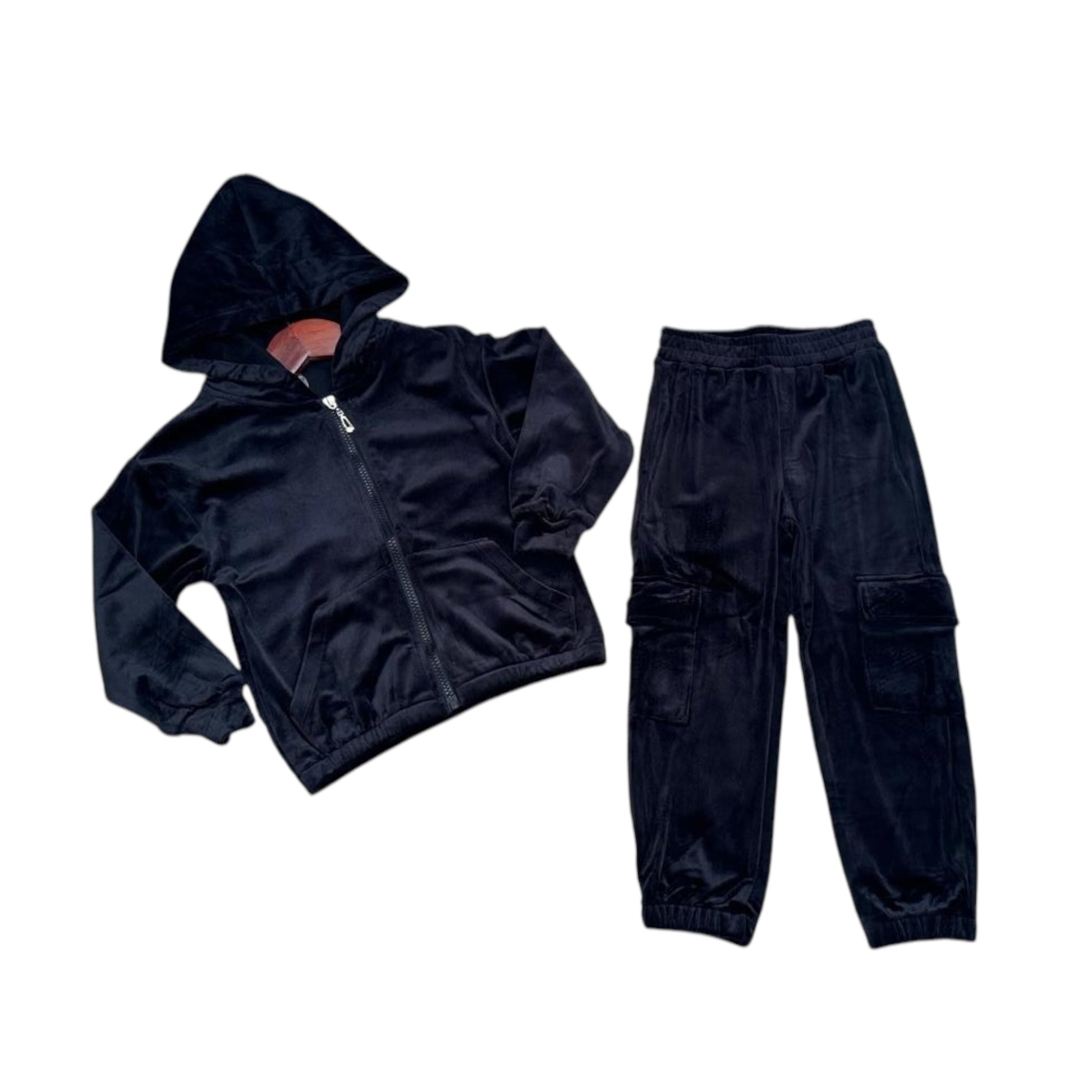 Trening Negru din catifea - Kids Magazin