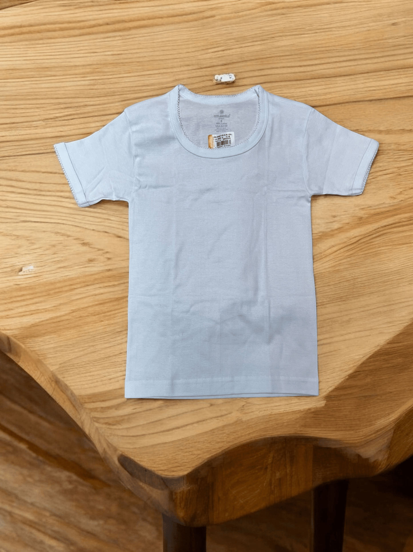 Tricou alb pentru fete - Kids Magazin