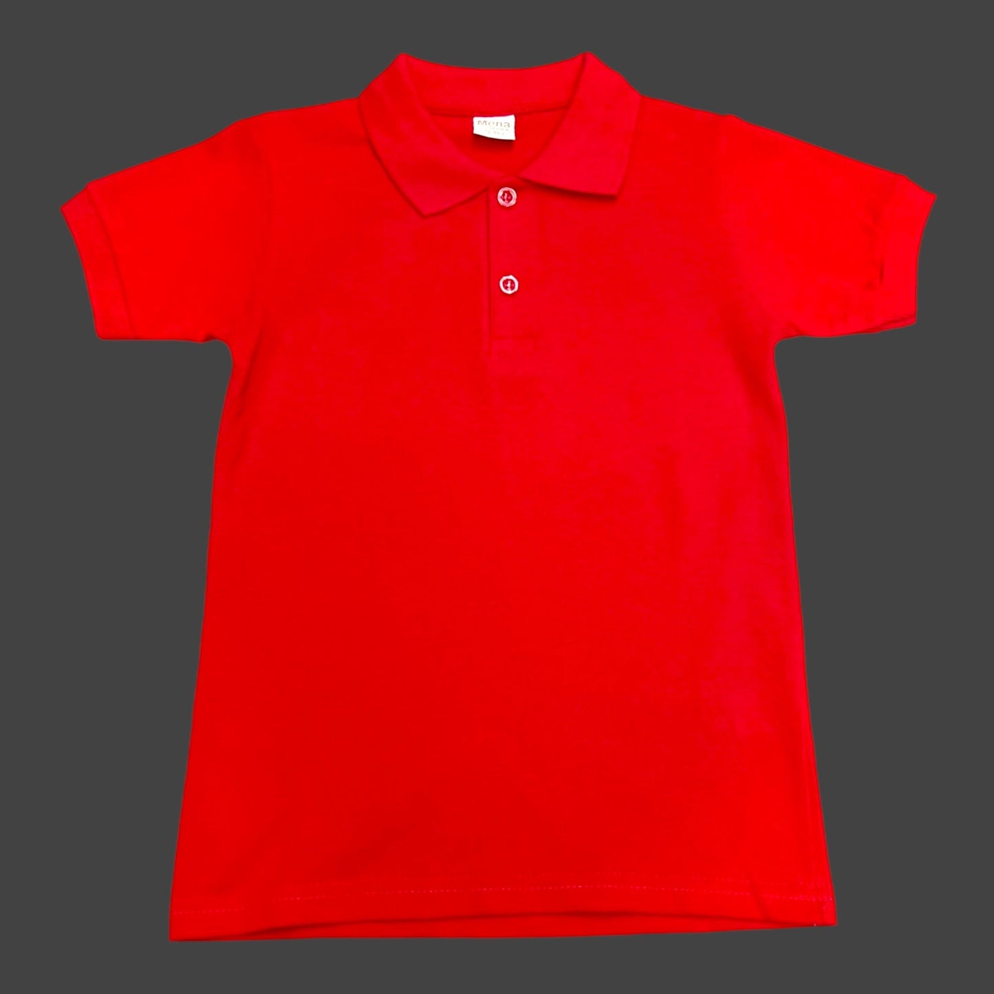 Tricou polo rosu Mena - Kids Magazin