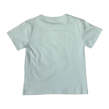 Tricou Verde Menta cu Fundita - Kids Magazin