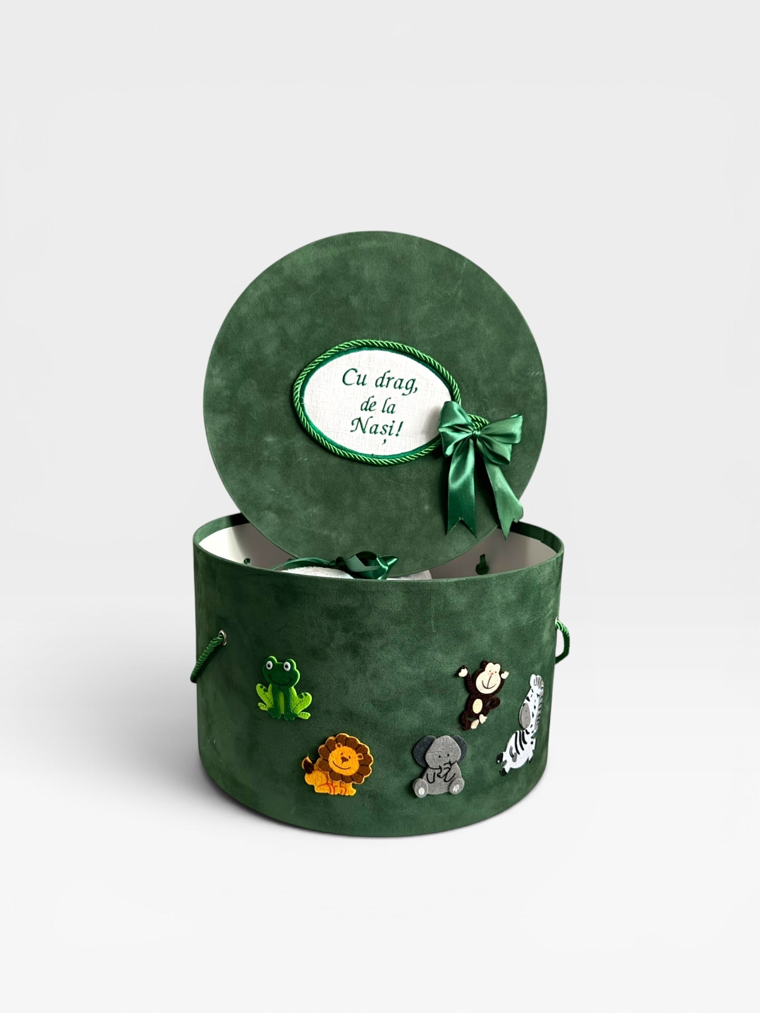 Trusou Animăluțe în cufăr verde - Kids Magazin