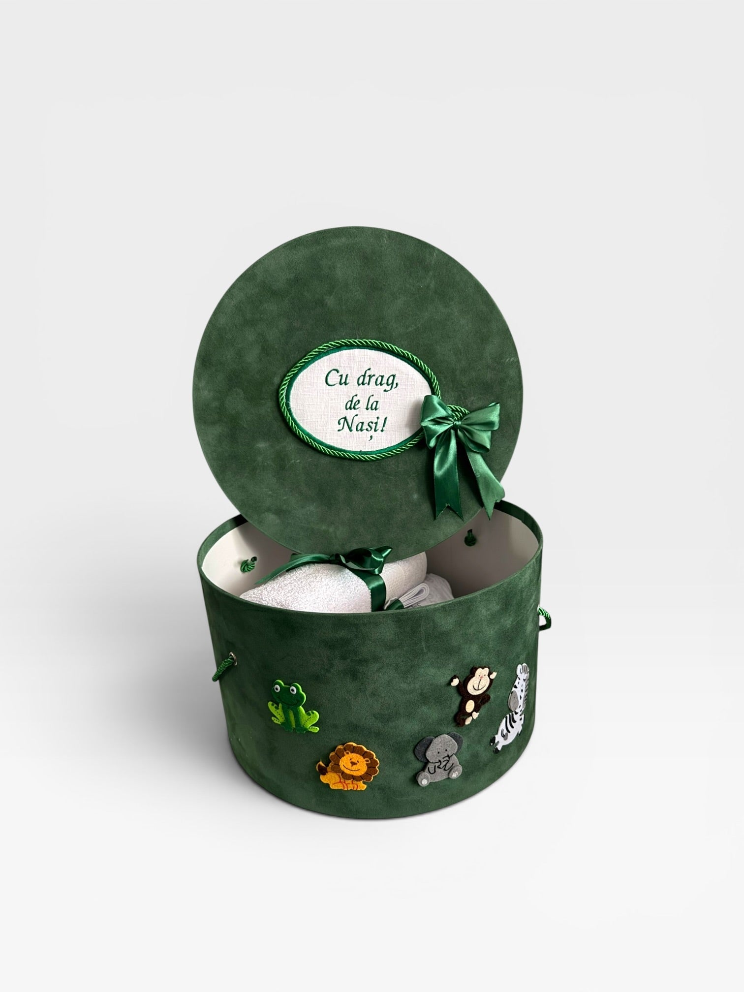 Trusou Animăluțe în cufăr verde - Kids Magazin