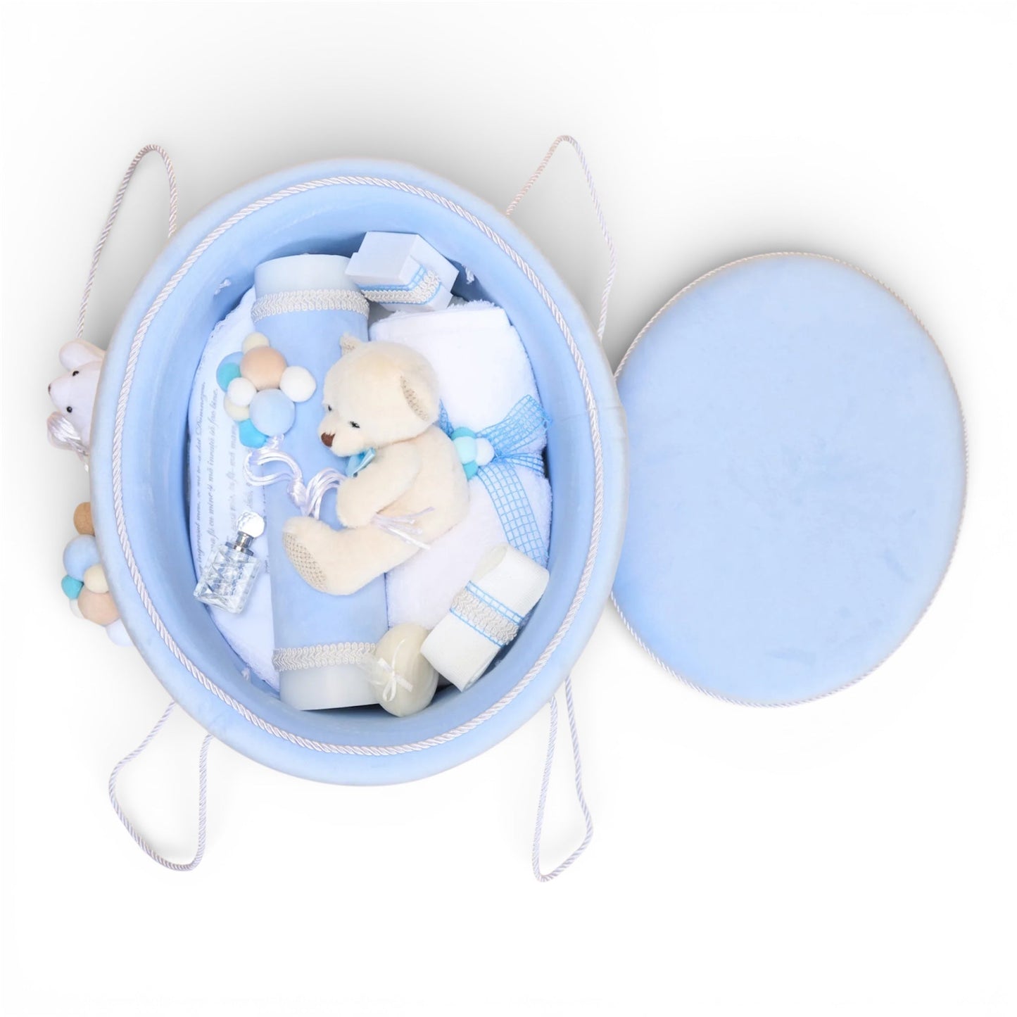 Trusou complet cu cufăr și lumânare Ursuleț Bleo - Kids Magazin