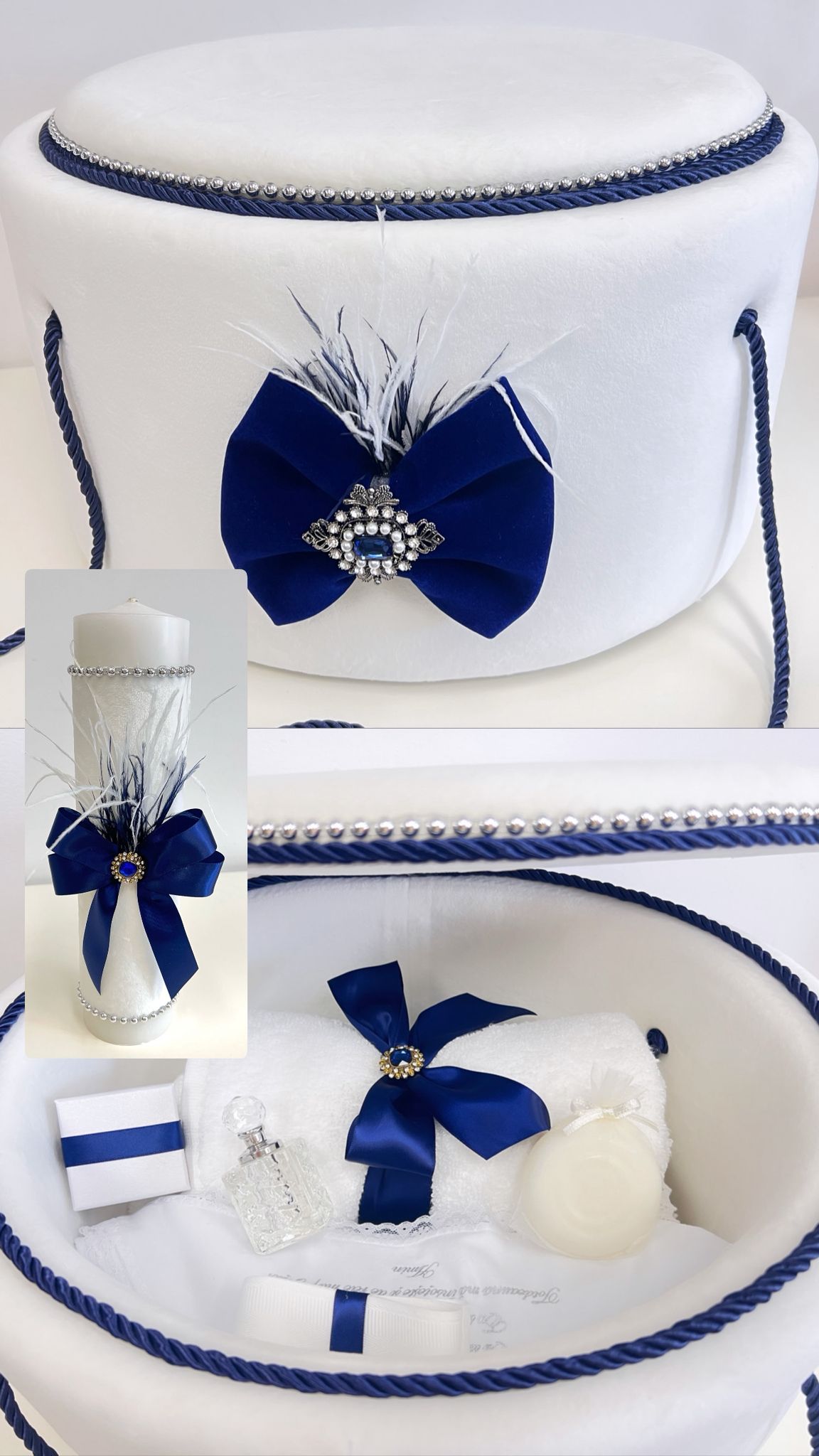 Trusou Oslo in cufar de catifea alba - Kids Magazin