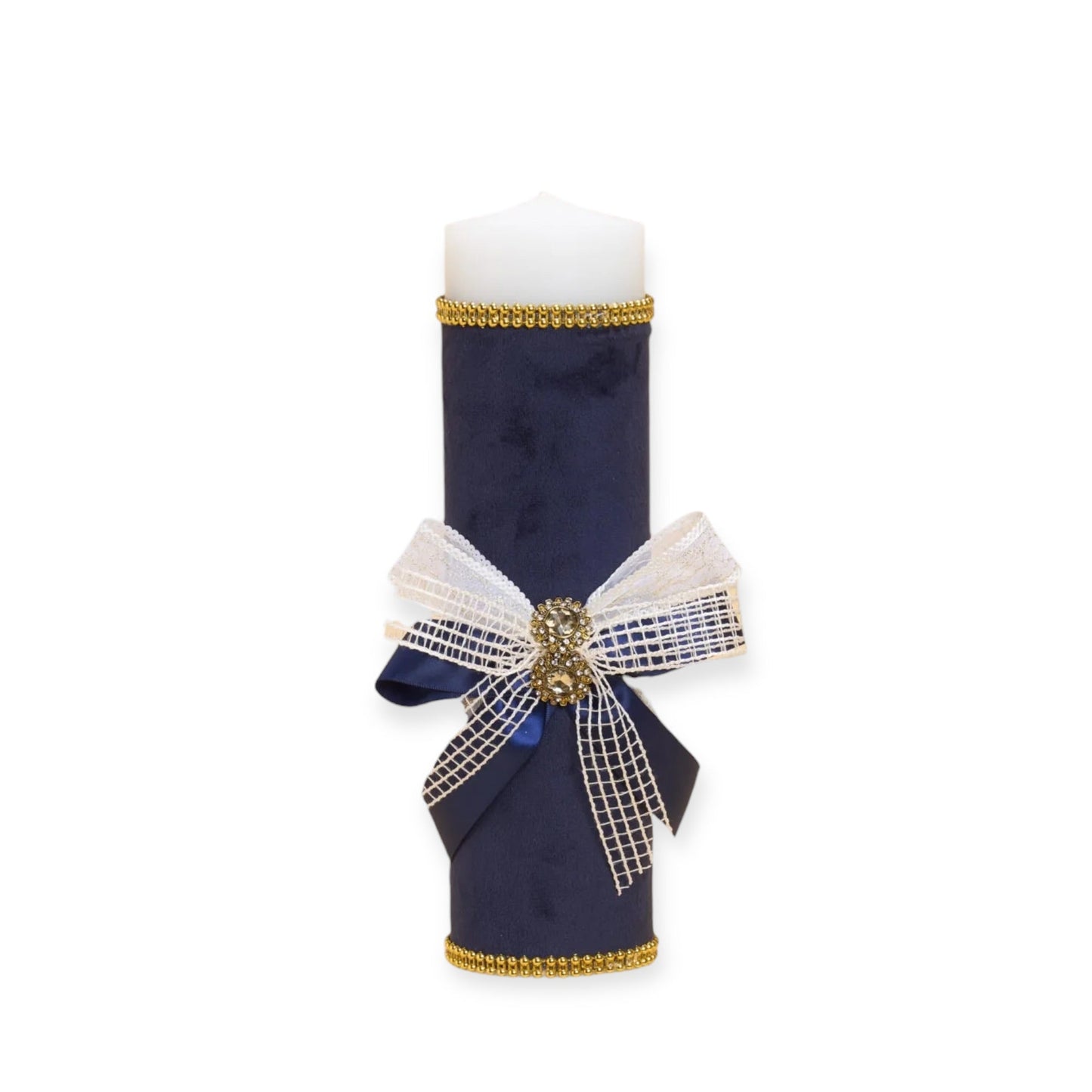 Trusou Prinț în cufăr de catifea Albastru Regal - Kids Magazin