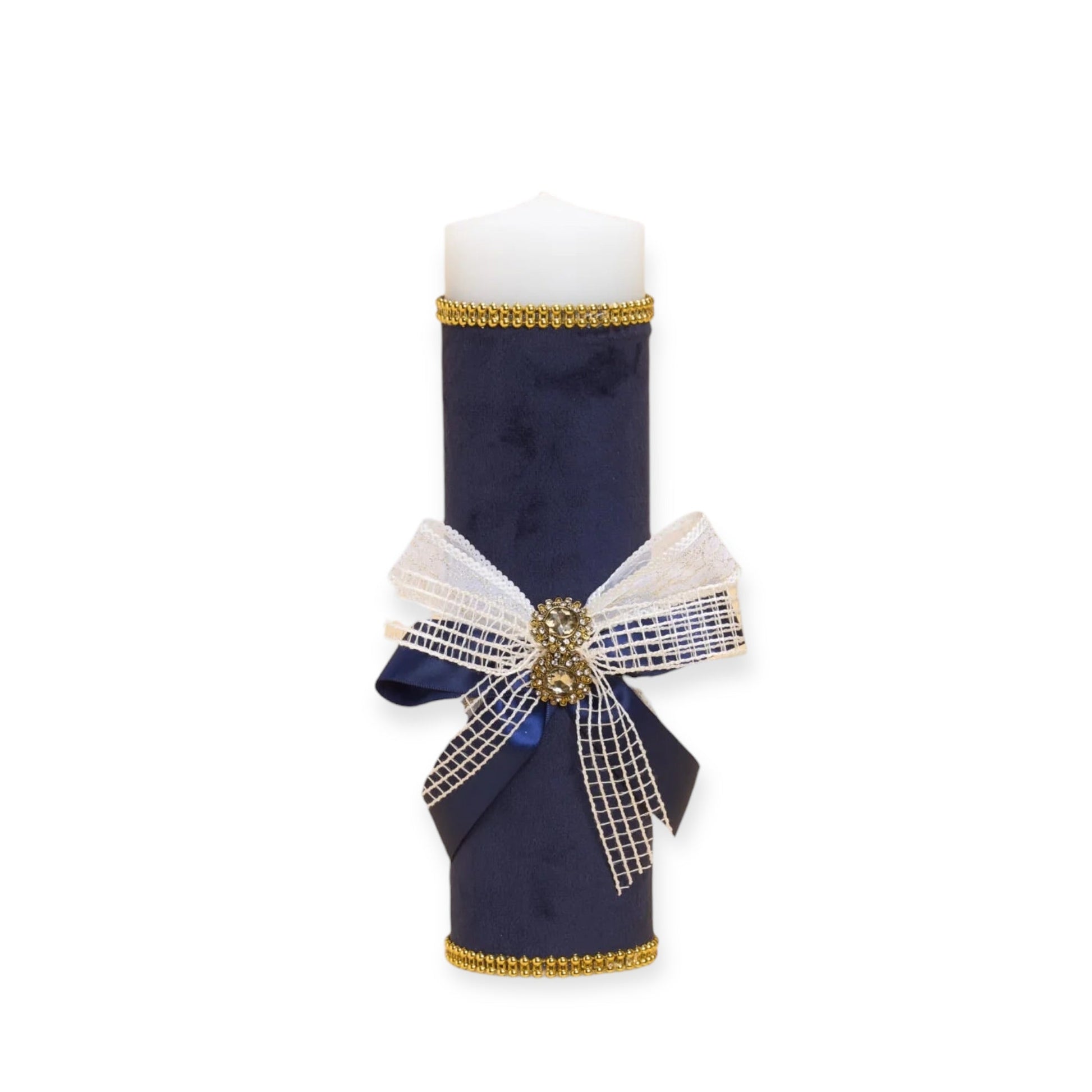 Trusou Prinț în cufăr de catifea Albastru Regal - Kids Magazin